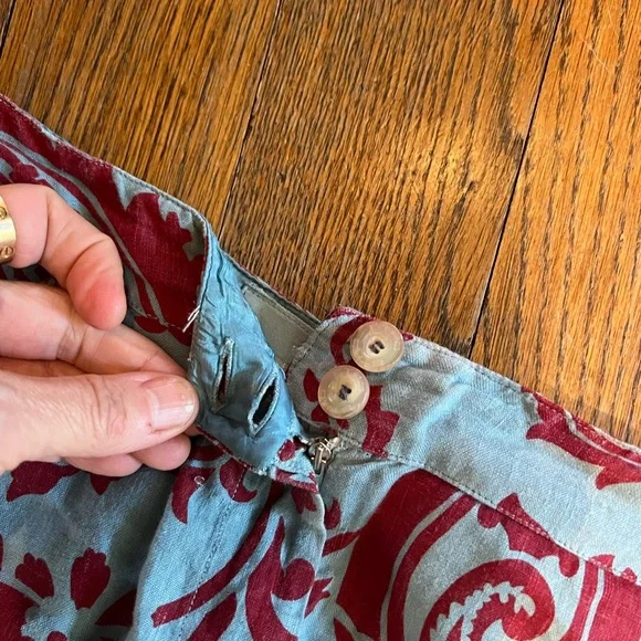 Etro linen skirt